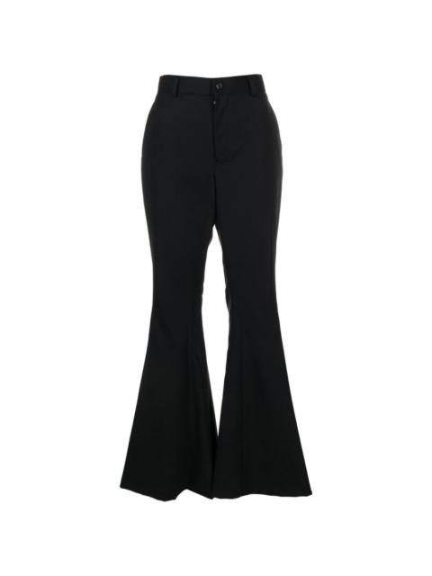 Noir Kei Ninomiya high-waist flared trousers