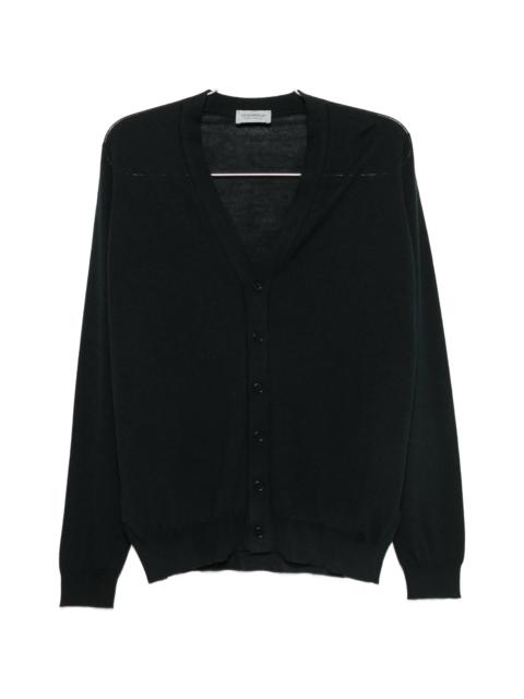 JOHN SMEDLEY John Smedley Bradrick V-neck Button-up Cardigan