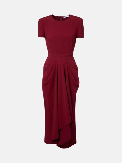 Givenchy Asymmetrical draped midi dress