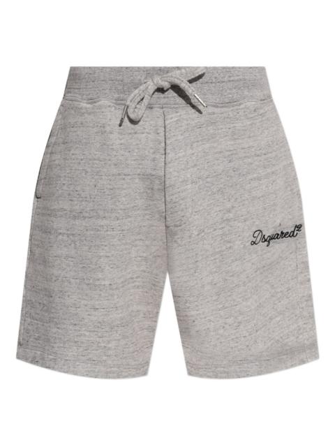 DSQUARED2 embroidered track shorts