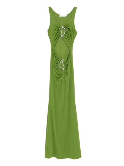 CHRISTOPHER ESBER cut-out ring-detail maxi dress