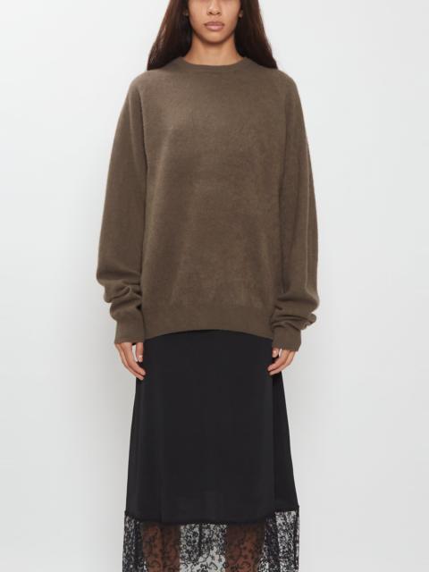 FRENCKENBERGER BF R-Neck Cashmere Sweater — Cacao