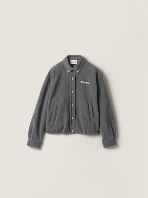 Miu Miu Fleece blouson jacket