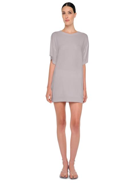 NORMA KAMALI SHORT SLEEVE BOXY MINI DRESS