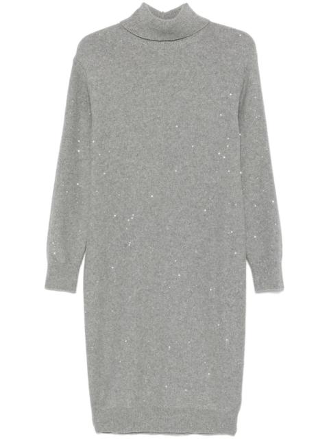 PESERICO sequinned midi dress