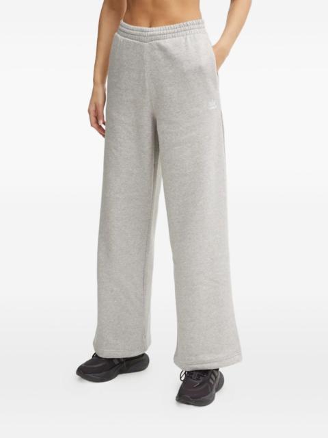 adidas logo-embroidered track pants