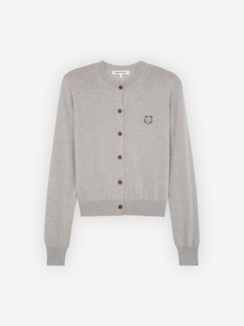 BOLD FOX HEAD PATCH REGULAR CARDIGAN