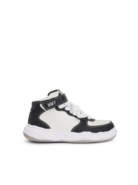 Wayne OG High Top Sneaker in Black/White