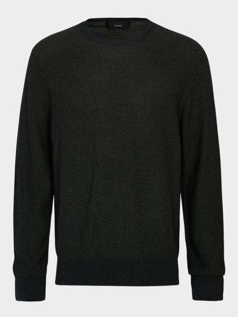 Vince Men's Geometric Jacquard Sweater