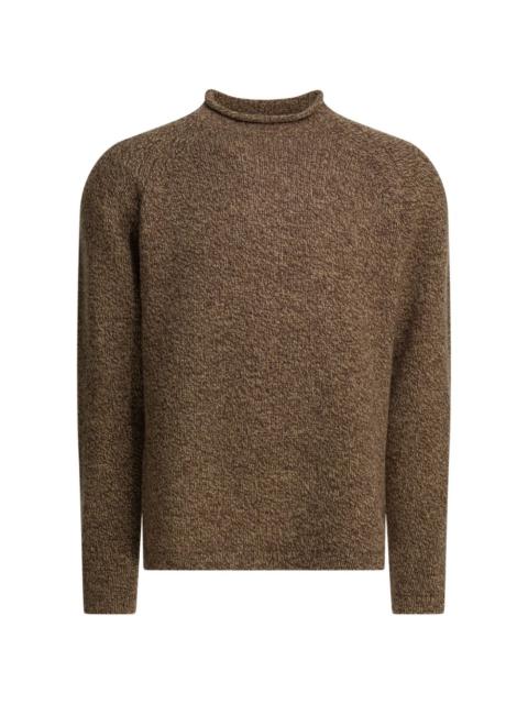 nonnative roll-neck long-sleeve sweater
