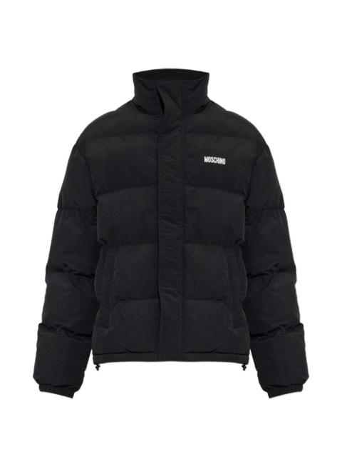 Moschino x Smiley quilted puffer jacket