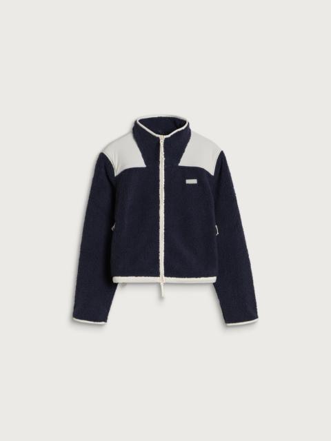 SKIMS SKIMS Teddy Boxy Zip Up Jacket