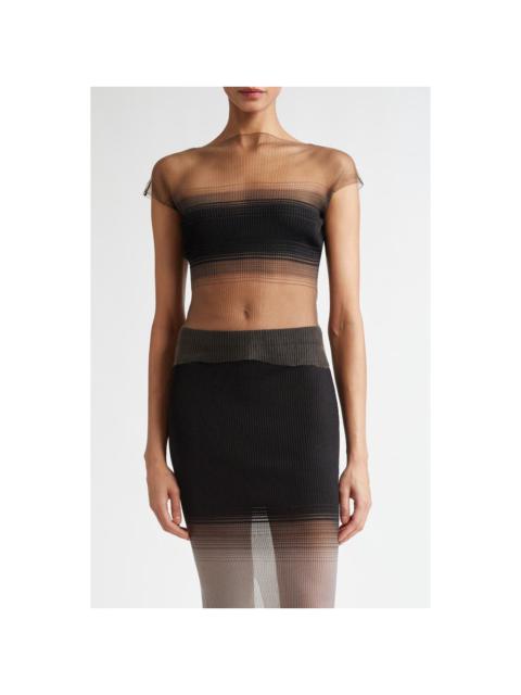 GRACE LING GRACE LING Evanescent Censor Top in Fume at Nordstrom