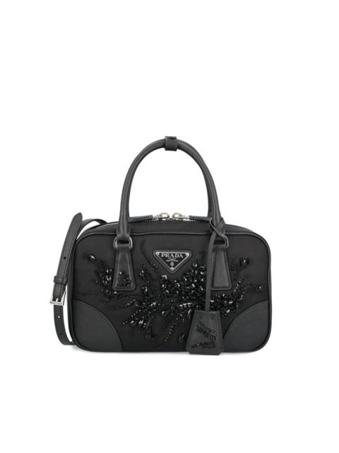 Prada crystal-embellished mini bag