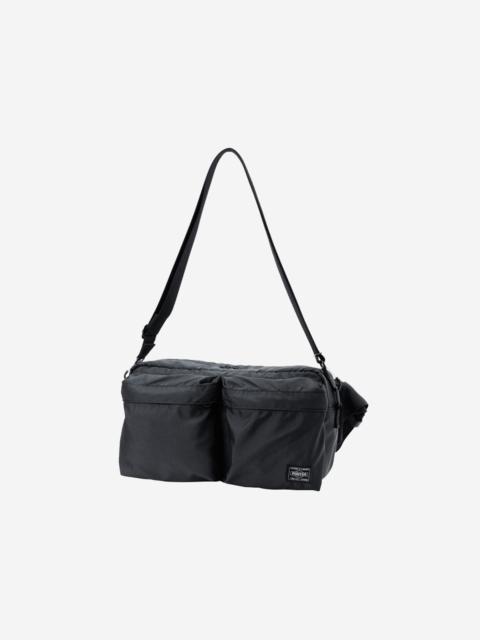 Iron Heart POR-FOR-WAS-BLK Porter - Yoshida & Co. - Force 2Way Waist Bag - Black