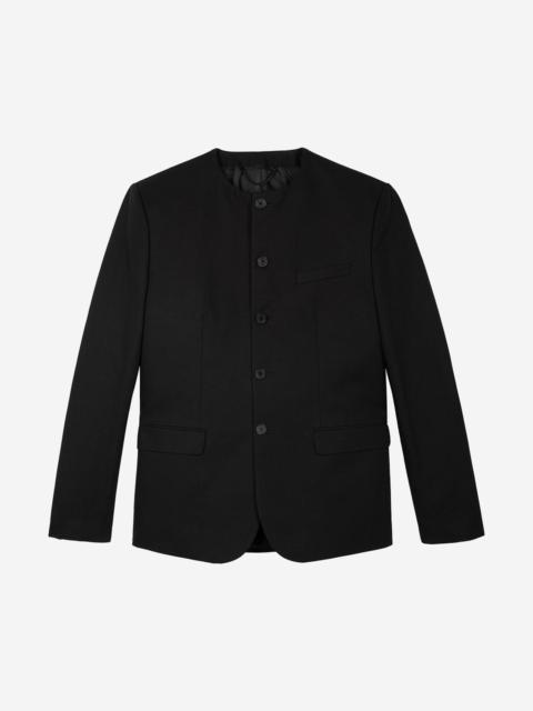 The Kooples BLACK COLLARLESS JACKET