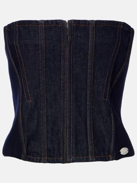 Jean Paul Gaultier Denim corset