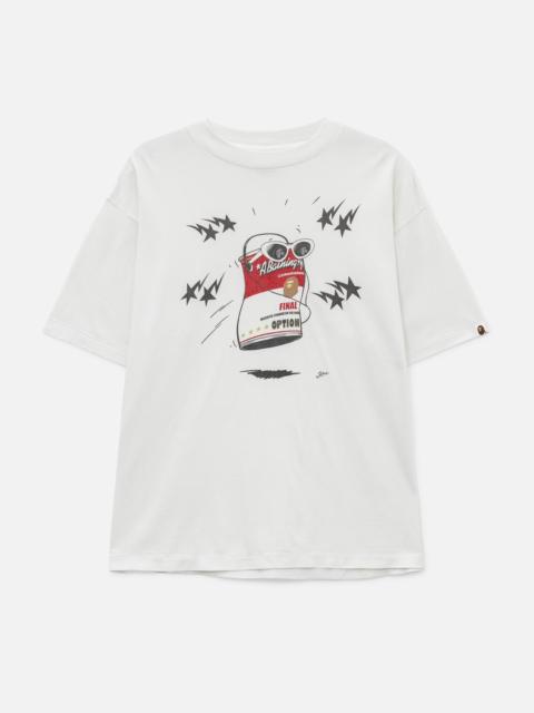 SAINT M×××××× SAINT MXXXXXX X BAPE DANCING CAN T-SHIRT