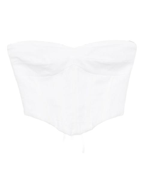 Reformation Pacie linen top