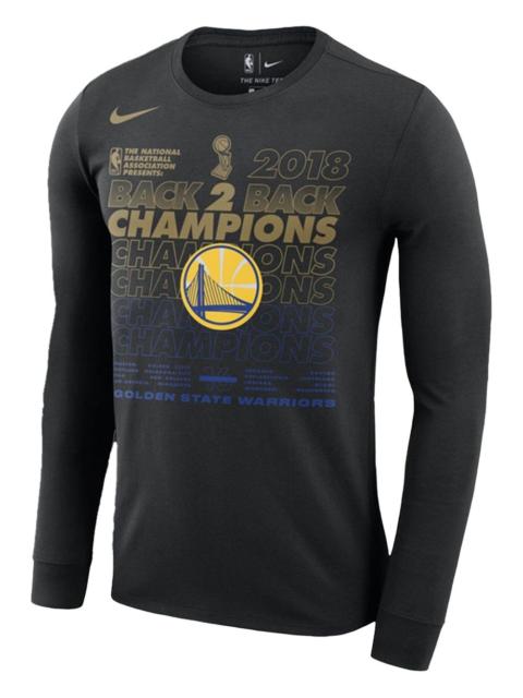 Nike NBA GSW 2018 "Finals Champions Locker Room" T-shirt