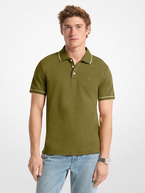 MICHAEL KORS Gramercy Cotton Polo Shirt