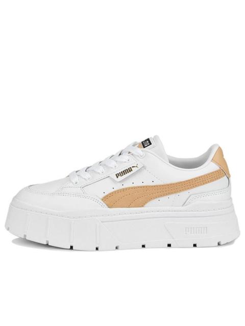 (WMNS) PUMA Mayze Stack 'White Light Sand' 384363-03