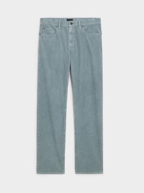 TODD SNYDER Straight Fit 5-Pocket Corduroy Pant