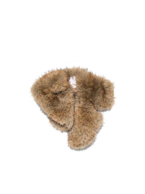 N°21 faux-fur scarf