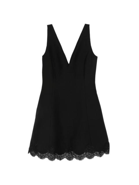 Valentino crepe Couture short dress
