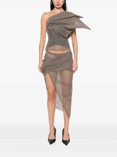Rick Owens Rick Owens Rick Owens Top Grey