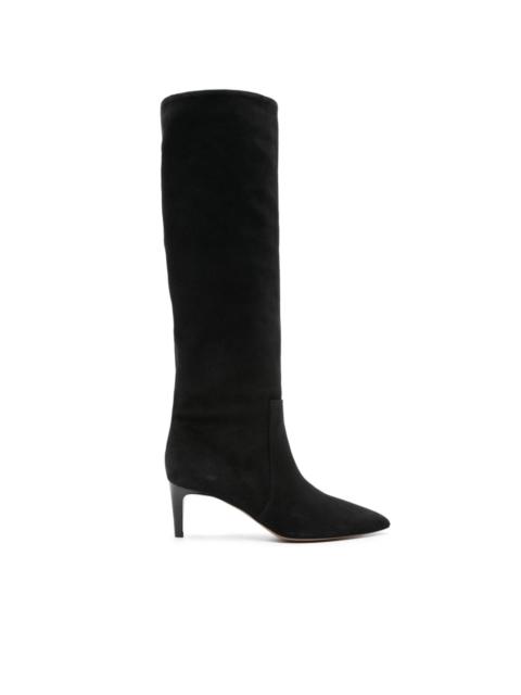 PARIS TEXAS Stiletto 105mm suede boots