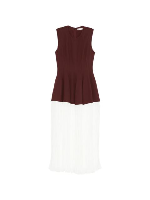 SIMKHAI pleated maxi dress