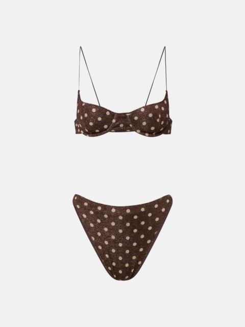 Oséree Lumière polka-dot bikini