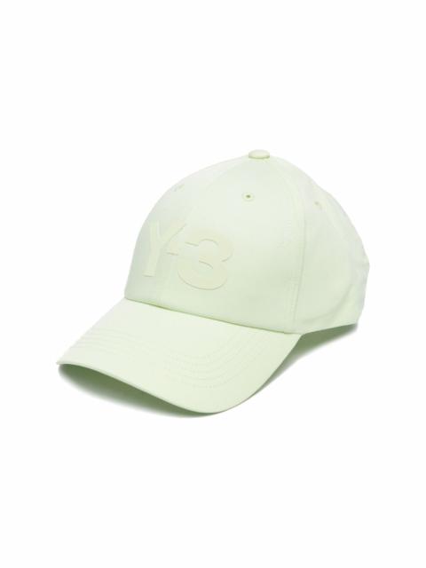 Y-3 logo-print cotton cap