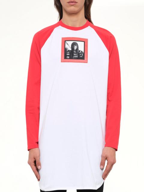Givenchy Podium 3/4 T-Shirt in White