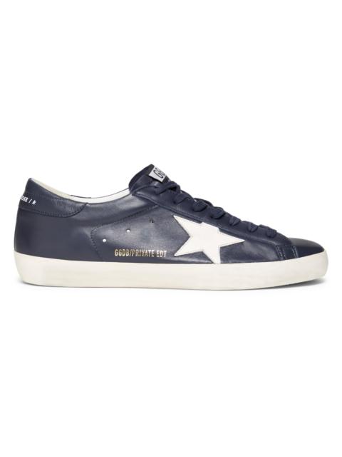Golden Goose Unisex Super Star Leather Low-Top Sneakers - Eclipse Latte