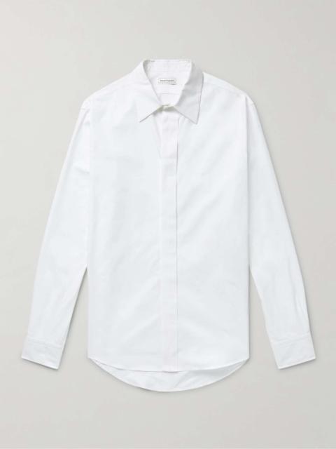 Slim-Fit Organic Cotton-Poplin Shirt