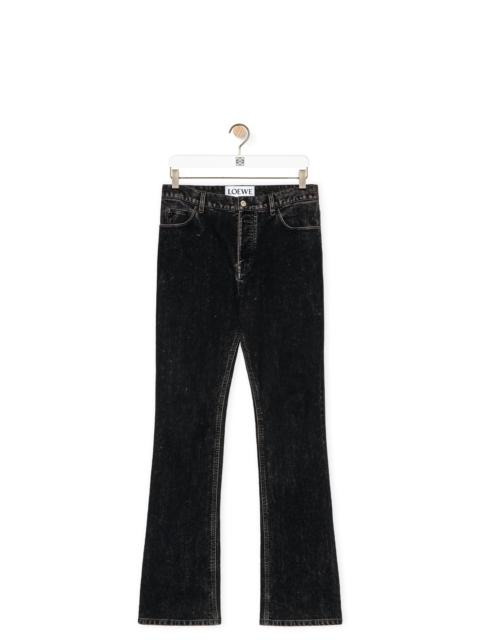 Loewe Bootleg jeans in denim