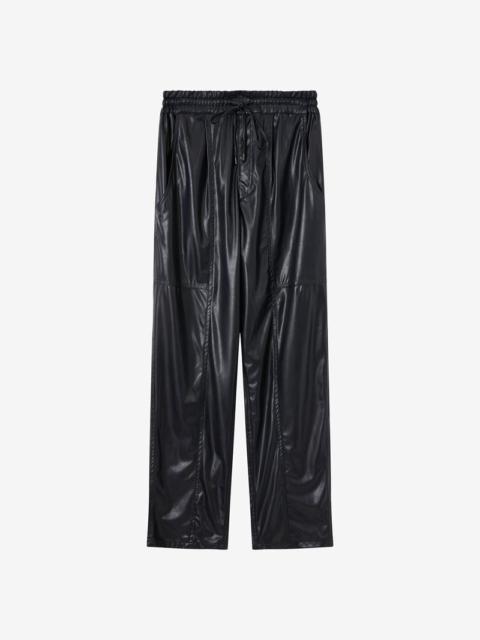 Isabel Marant Étoile BRINA FAUX LEATHER PANTS