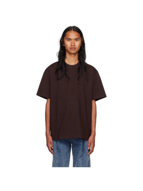 Wooyoungmi Brown Printed T-Shirt