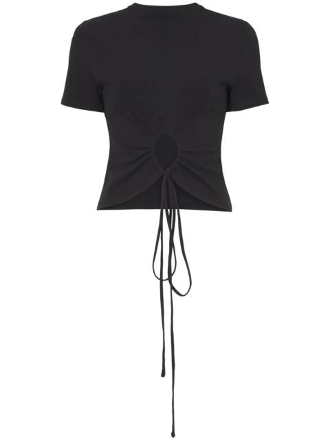 Proenza Schouler cut-out detailed T-shirt
