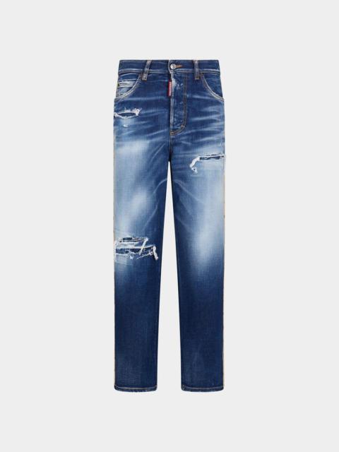 DSQUARED2 MEDIUM RIPPED KNEE WASH BOSTON JEANS