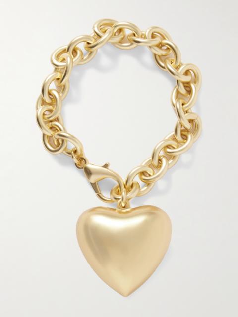 ROXANNE ASSOULIN The Puffy Heart Gold-tone Bracelet