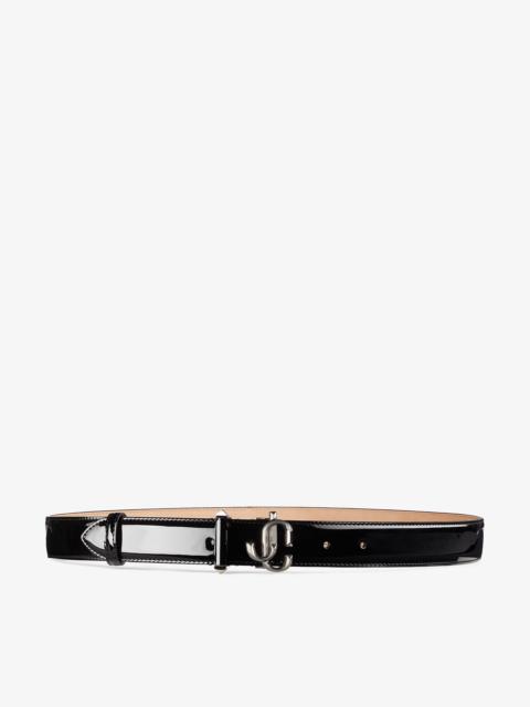 Jimmy Choo Diamond Clasp Leather Belt
