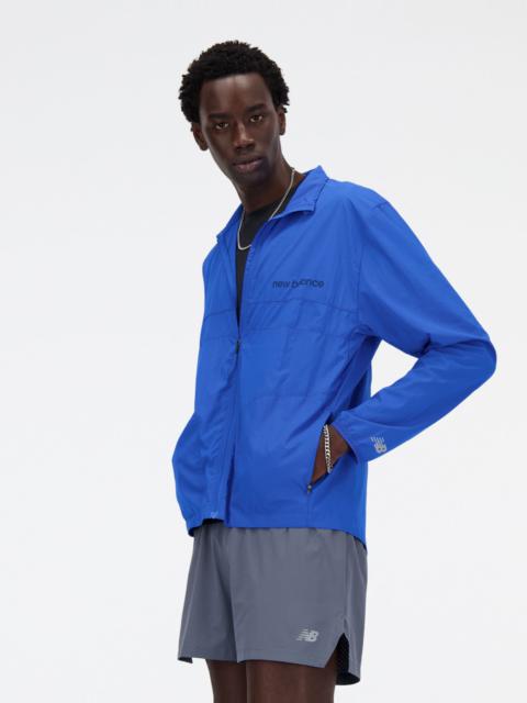 New Balance Athletics Graphic Packable Jacket