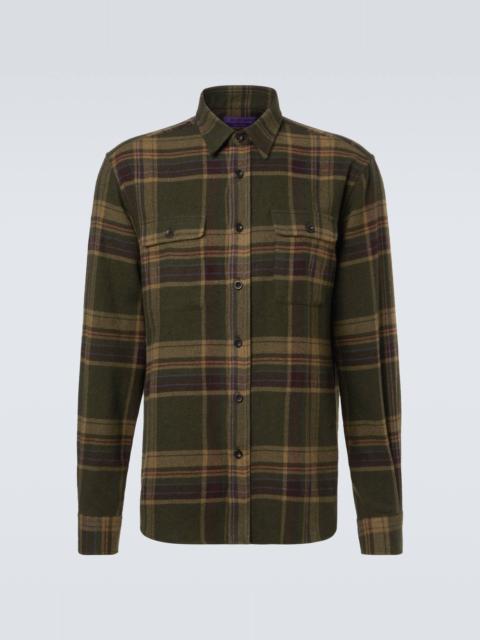 Ralph Lauren Checked cashmere shirt