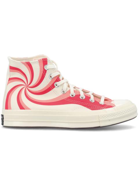 가로 척 테일러 모든 스타 70 Hi Carmine 핑크 Fuschia (여성)