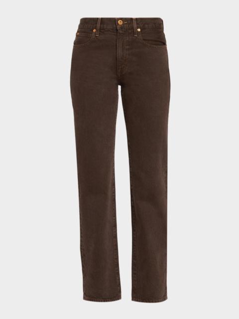 SLVRLAKE Phoenix Straight-Leg Jeans