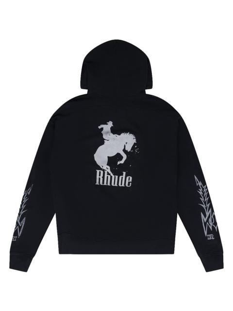 Rhude Tribal Box Hoodie "Black" RHDMHDS1976 BLK