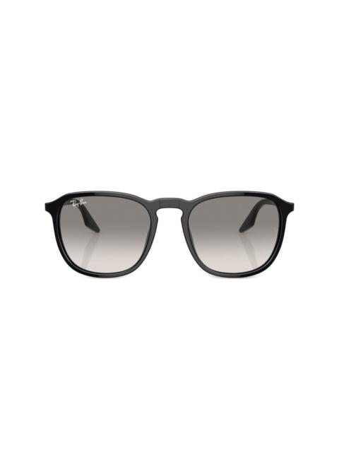 Ray-Ban round-frame acetate sunglasses